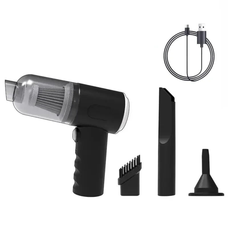 Mini PowerVac™ – Wireless Car Vacuum Cleaner (USB-C Rechargeable)